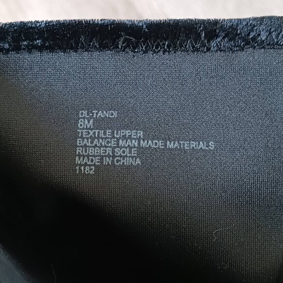 Design Lab Black Velvet Ankle Boots Size 8 - Style Tandi - Picture 8 of 8